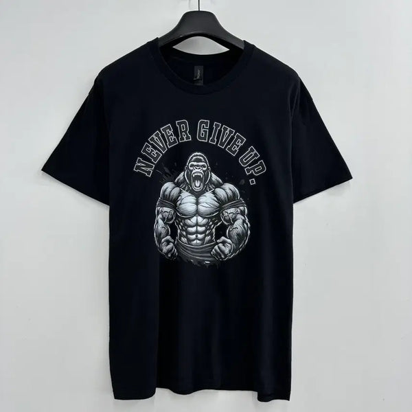 [BUNJANG] Men's 110 Printing Short Sleeve T-Shirt / 110 프린팅 남자 반팔 티셔츠