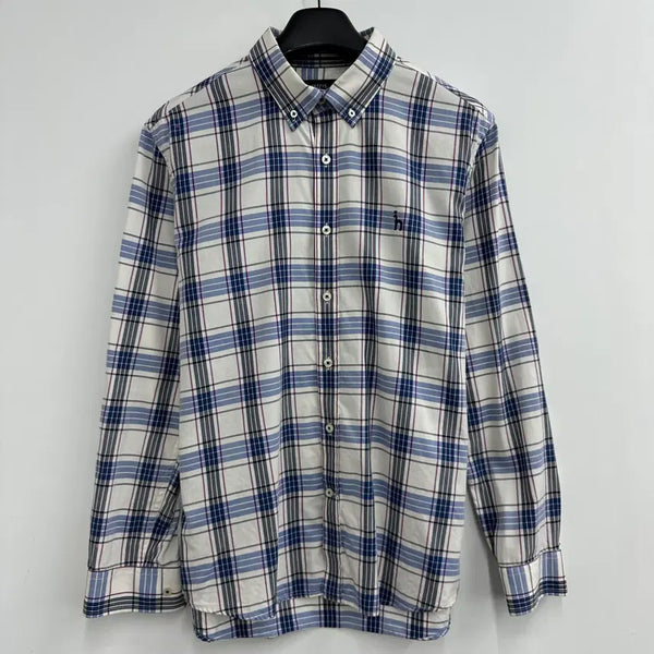 [BUNJANG] Hazzys Men's Checkered Shirt XL / 105 헤지스 남자 체크 셔츠