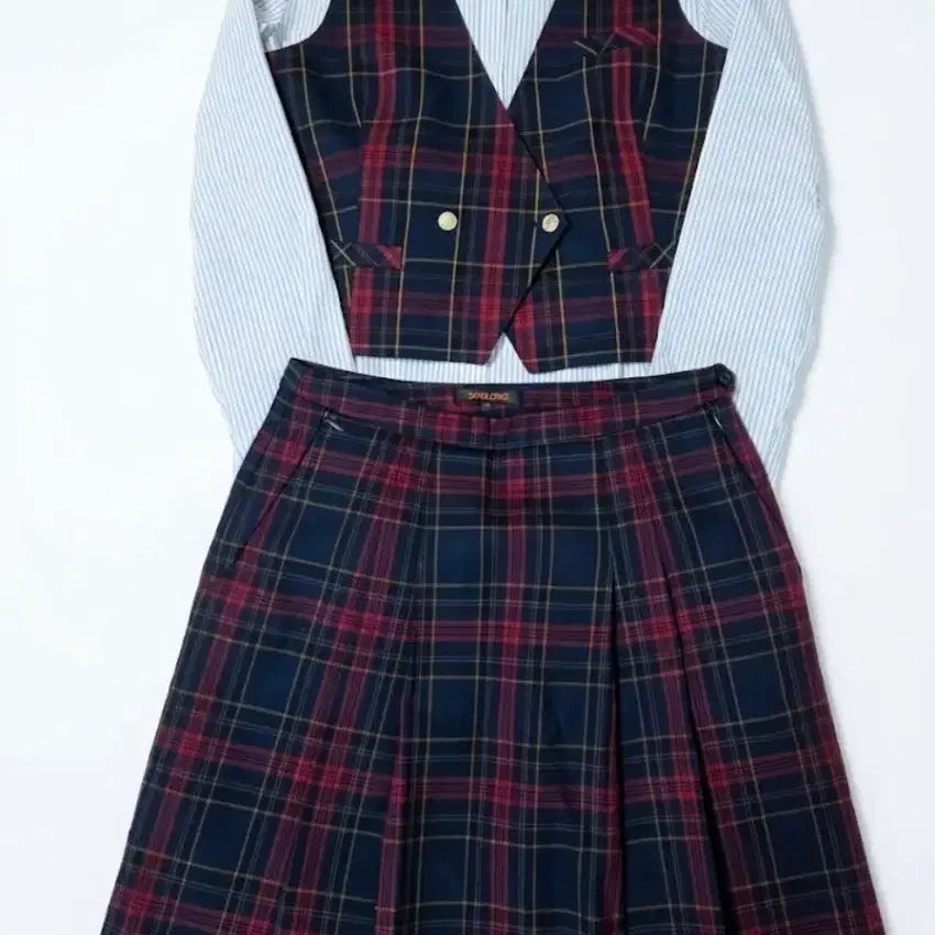 [BUNJANG] School Uniform Set (Spring/Autumn) - Used / 예쁜 여자교복 춘추용 교복세트 판매d29(구, 서울장평중)