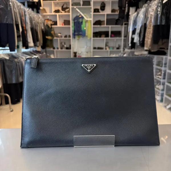 [BUNJANG] Prada Saffiano Clutch / [리오브전포점] 프라다 사피아노 클러치
