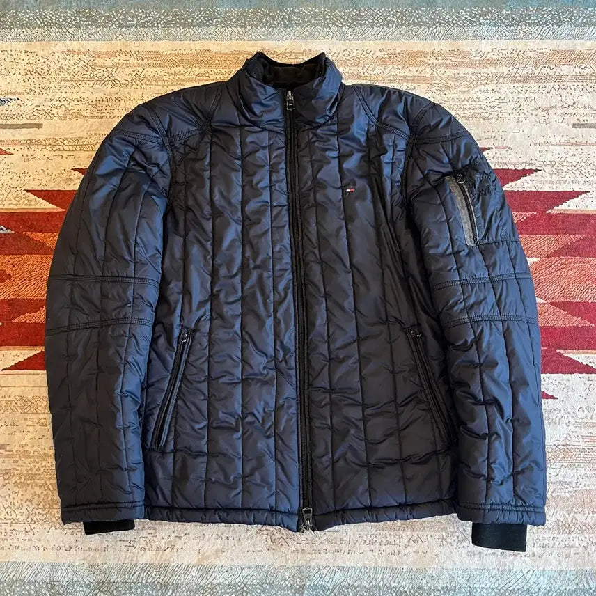 [BUNJANG] Tommy Hilfiger Quilted Jumper L/100 / 타미힐피거 퀼팅 점퍼 L/100
