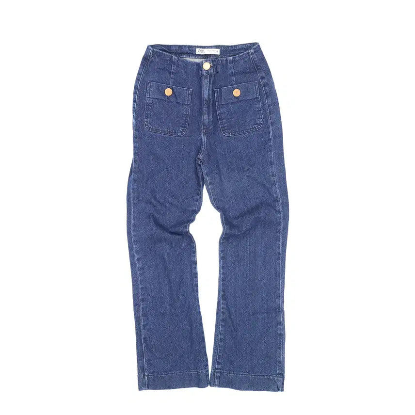 [BUNJANG] ZARA Women's Bootcut Denim Pants / 36 자라 여성 부츠컷 데님팬츠 0721H2