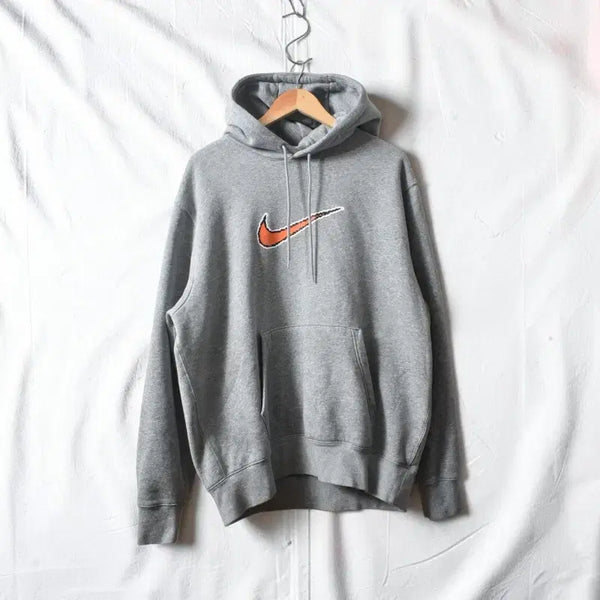 [BUNJANG] Nike Big Swoosh Pullover Hoodie / 나이키 빅로고 후드티 M0806