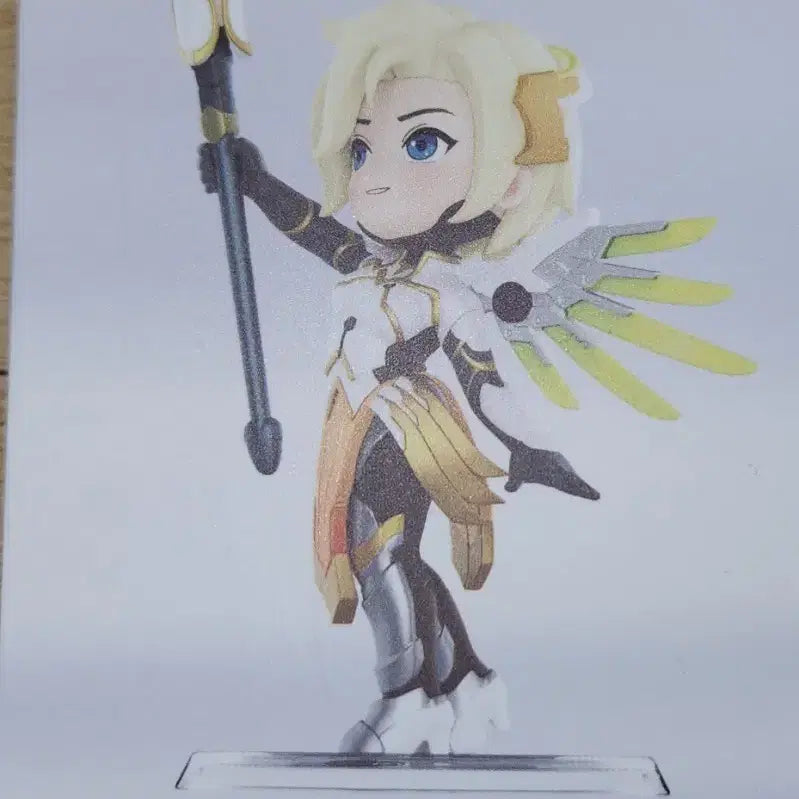 [BUNJANG] Pop Mart Overwatch Mercy Figure / 메르시 오버워치 팝마트 피듀어