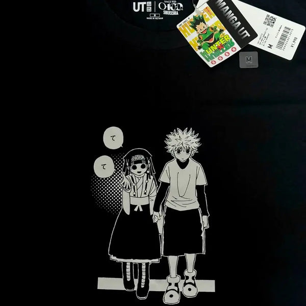 [BUNJANG] Hunter x Hunter Kilua Nanika Uniqlo UT T-Shirt / 헌터헌터 헌헌 유니클로 UT 키르아 나니카 반팔 티셔츠