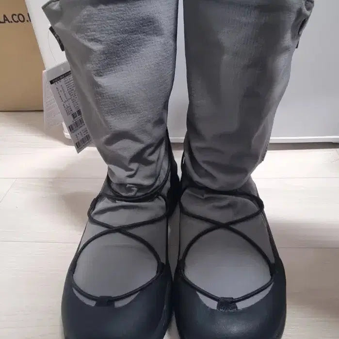 [BUNJANG] Fila Pato Shield V2 Rain Boots Grey 240 / 휠라 페이토 쉴드 v2 레인부츠 장화 240 그레이