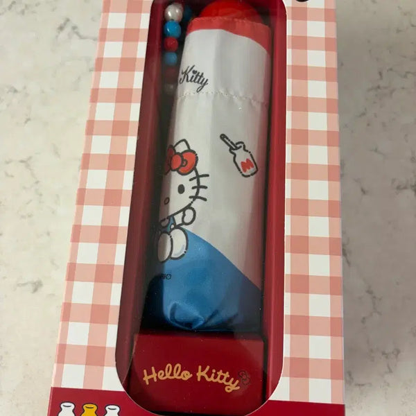 [BUNJANG] Sanrio Hello Kitty Folding Umbrella / 키티 접이식 양우산