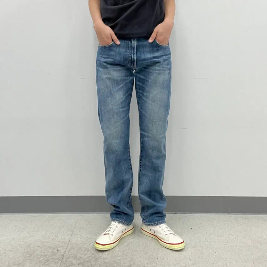 [BUNJANG] Levi's 505 Regular Straight Denim Pants 31 / Levis 리바이스 505 레귤러 스트레이트 데님 팬츠 31