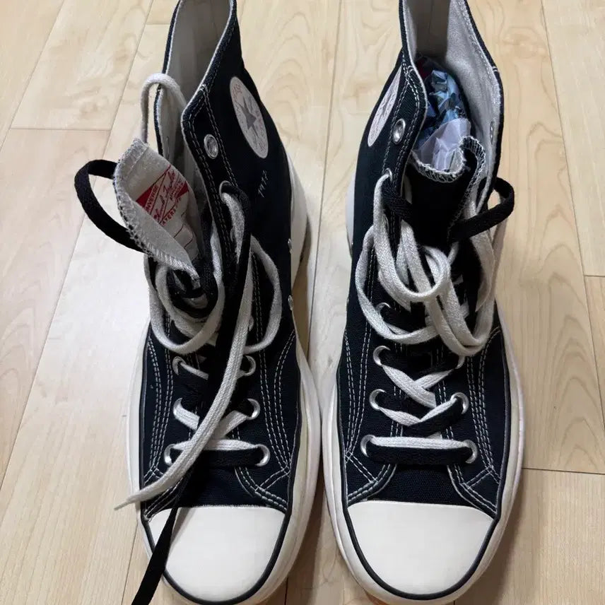 [BUNJANG] Converse x JW Anderson Run Star Hike High Black / 컨버스 x JW 앤더슨 런스타 하이크 하이 블랙