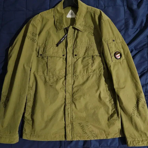 [BUNJANG] CP Company x Palace Garment Dyed Overshirt Jacket XXL / [XXL] CP컴퍼니 x 팔라스 가먼트다잉 오버셔츠 자켓