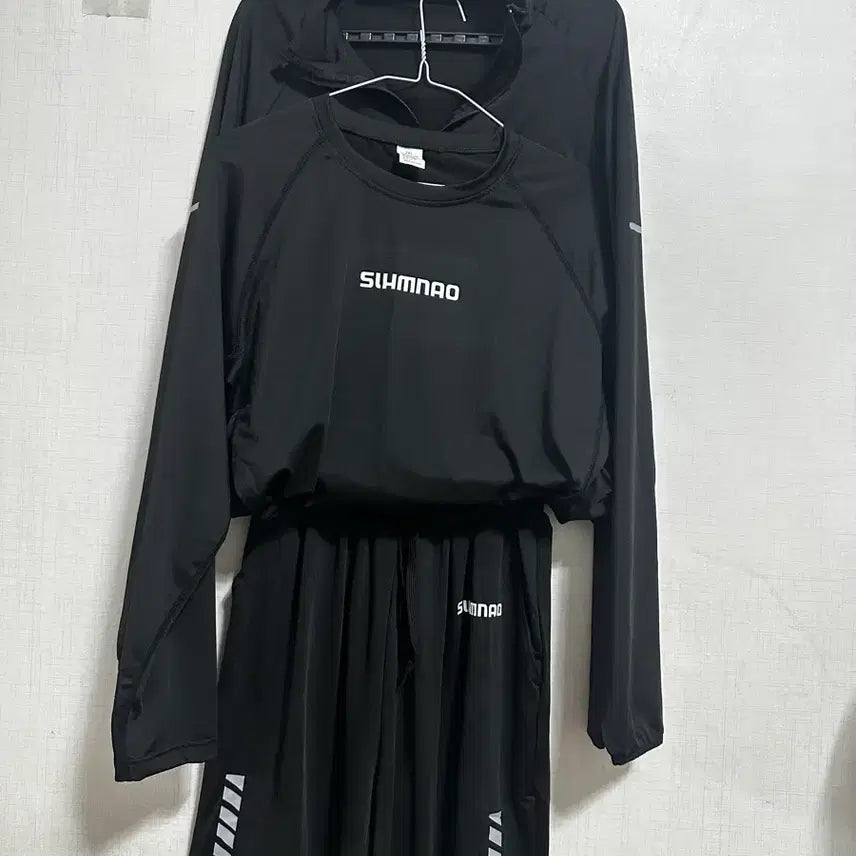 [BUNJANG] Functional Training Wear 3-Piece Set - Black, New / 기능성 트레이닝복 3종 세트 블랙 새제품