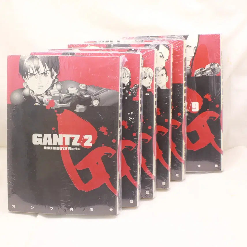 [BUNJANG] GANTZ Japanese Original Manga Set Volumes 2, 4, 5, 7, 8, 9 by Hiroya Oku / 간츠 만화책 GANTZ 일본어 원서 6권 세트 2 4 5 7 8 9권 오쿠히로야
