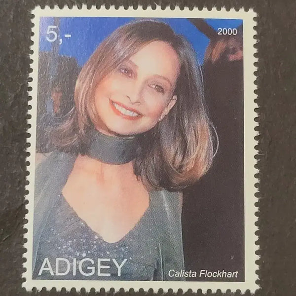 [BUNJANG] Calista Flockhart Commemorative Stamp / 2000년 미국드라마배우 칼리스타 플록하트기념 우표Calista Flockhart
