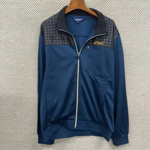 [BUNJANG] ASICS Track Top Jersey Zip-Up Size 100 / 아식스 트랙탑 져지 집업 100 D09245