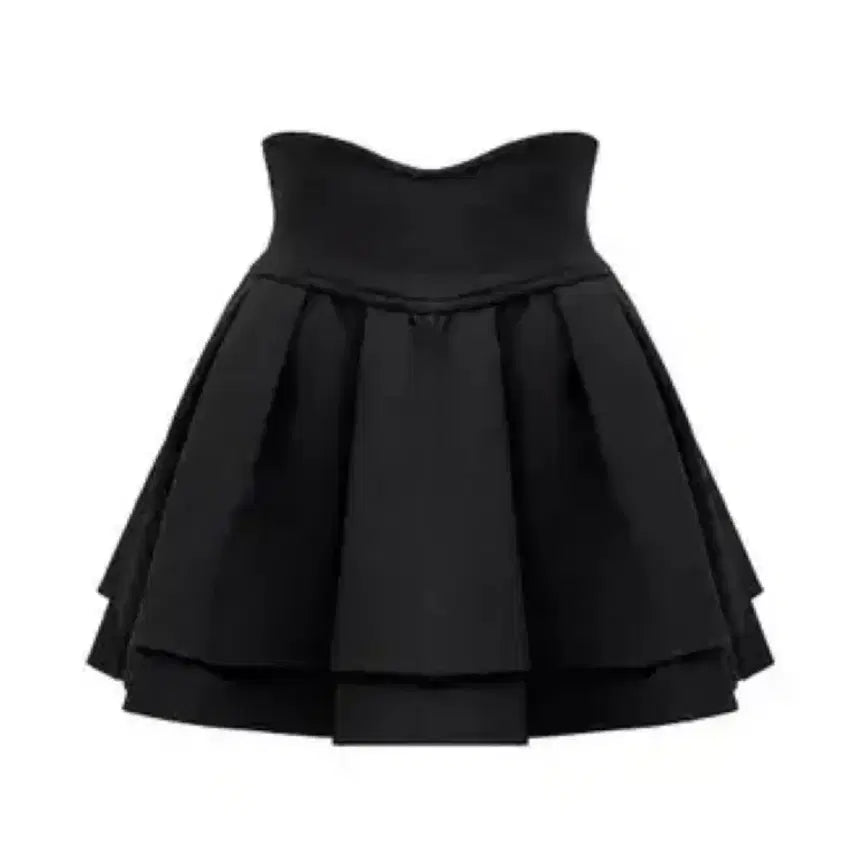 [BUNJANG] Michelle Macaron "Migak" Skirt Black XS / 미셸마카롱 미각스커트 블랙 xs