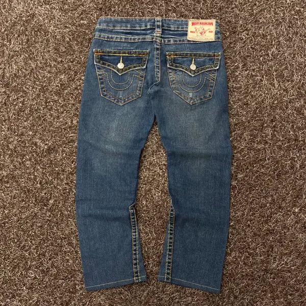 [BUNJANG] True Religion Billy Super T Bootcut Washed Denim Pants / 28 트루릴리전 부츠컷 빌리 슈퍼 티 워싱 데님 팬츠