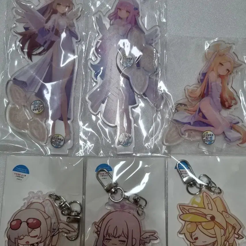 [BUNJANG] Blue Archive "Teatime" Acrylic Goods Bundle Set / 블루아카이브 티파티 비공식 아크릴 굿즈 일괄 팝니다