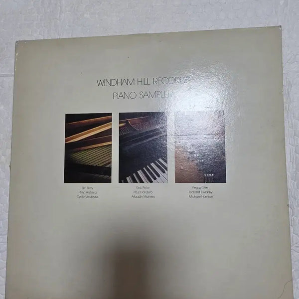 [BUNJANG] Windham Hill Records Piano Sampler LP / 윈덤 힐 LP 피아노 샘플러