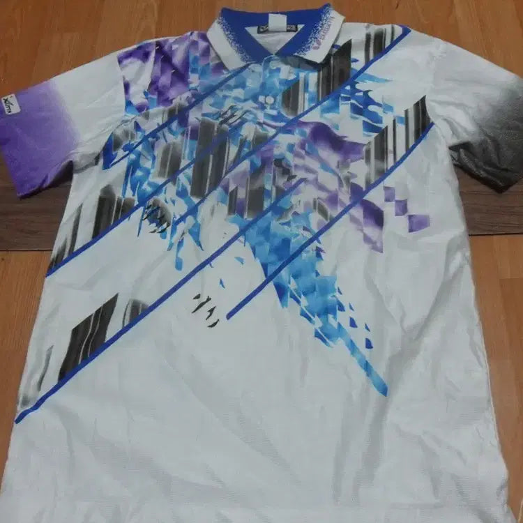 [BUNJANG] Men's Short Sleeve Collar T-Shirt / 6천원구제 남성 반팔 카라 티셔츠 탁구복 운동복 4
