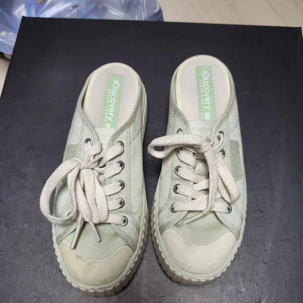 [BUNJANG] Discovery Mule Sneakers Mint 235mm / 디스커버리 뮬 운동화 민트 235mm 상태매우좋음