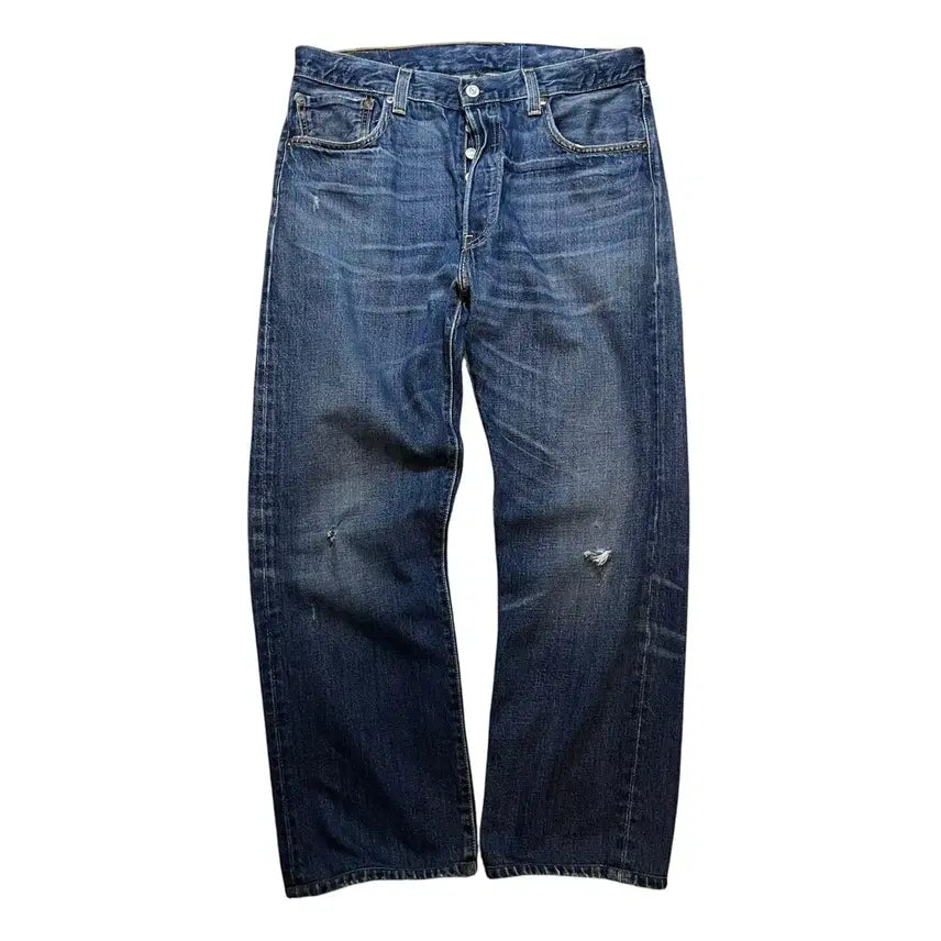 [BUNJANG] Levi's 501 Washed Denim Pants / 리바이스 501 워싱 데님 팬츠