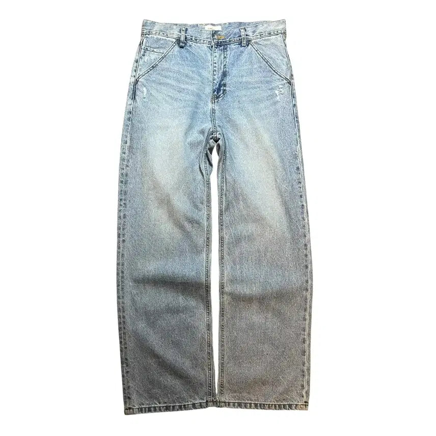 [BUNJANG] Andersson Bell Light Blue Denim Wide Pants / 앤더슨벨 라이트 블루 데님 와이드 팬츠