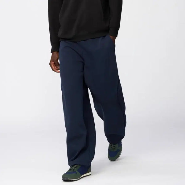 [BUNJANG] Uniqlo Sweat Wide Pants Navy L / 1회착) 유니클로 스웨트 와이드팬츠 L 네이비