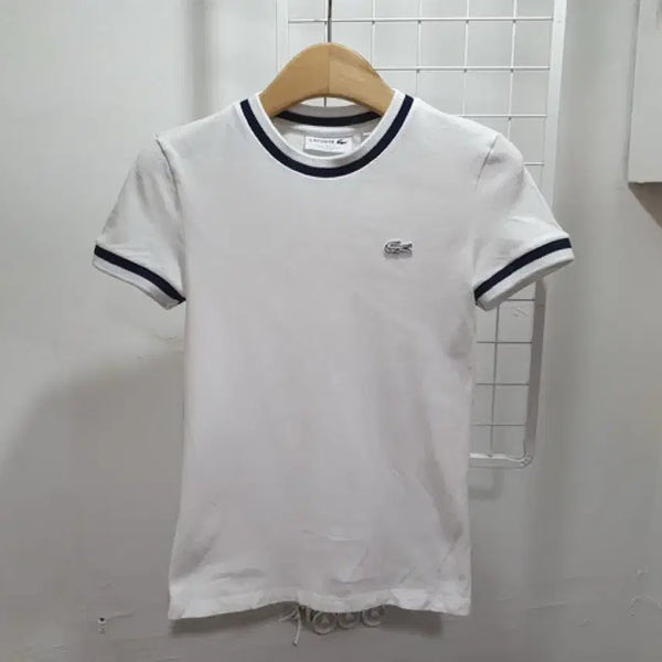 [BUNJANG] Lacoste Women's Short Sleeve T-Shirt Size S (55) / 라코스테 반팔 (WOMAN S-55)#1015