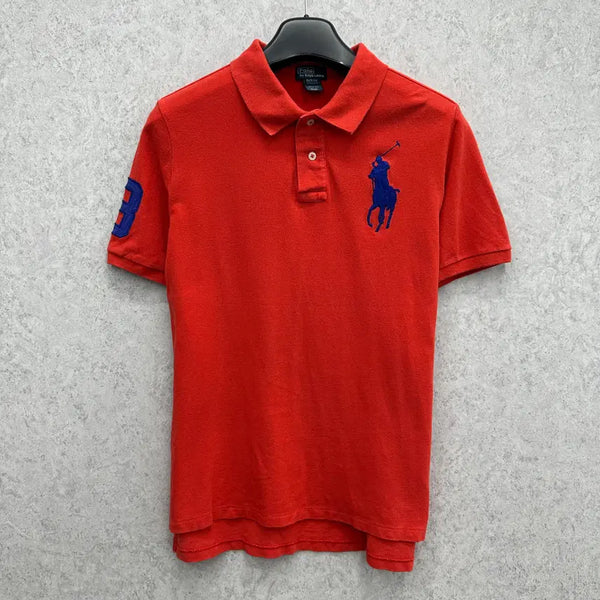 [BUNJANG] Polo Ralph Lauren Big Pony Women's Half Sleeve Polo Shirt Size L / 100 폴로 랄프로렌 빅포니 여자 반팔 카라티