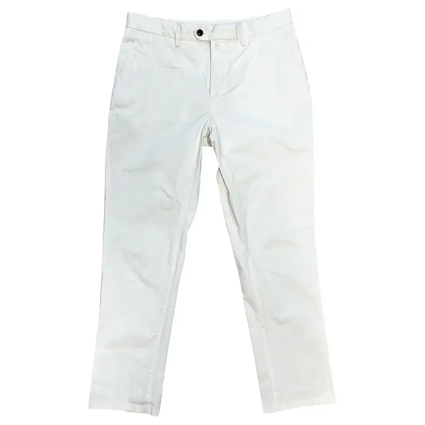 [BUNJANG] Sudio Supply White Cotton Pants / 스트서플라이 화이트 팬츠