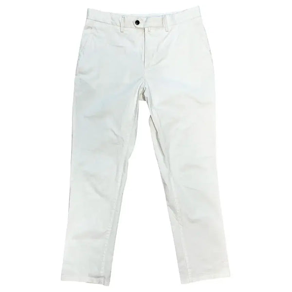 [BUNJANG] Sudio Supply White Cotton Pants / 스트서플라이 화이트 팬츠