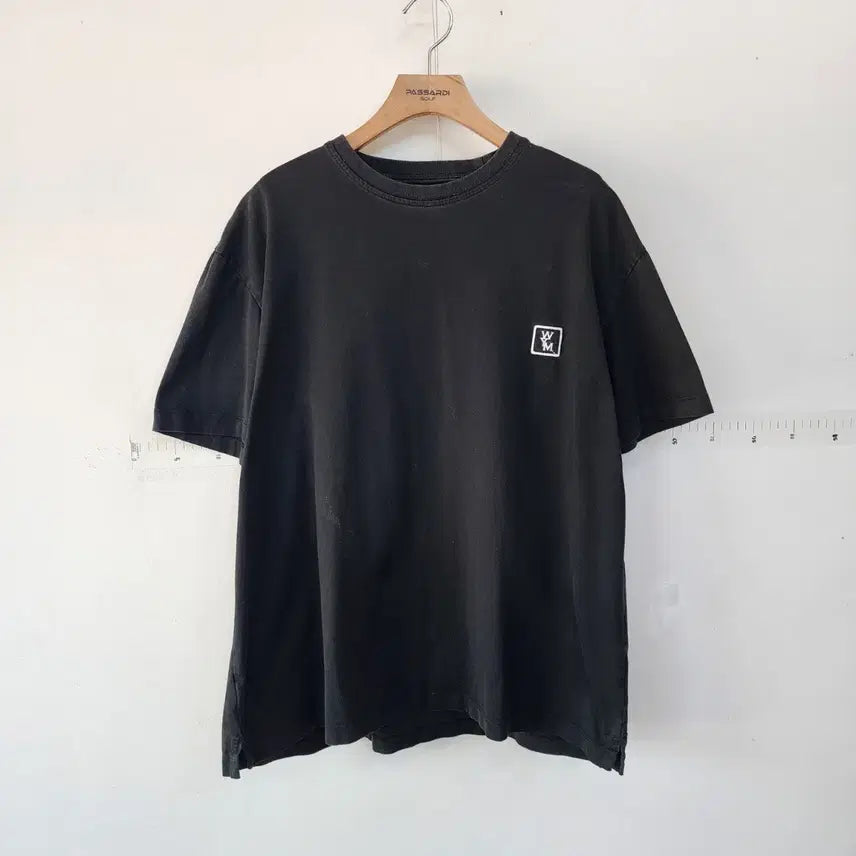 [BUNJANG] Wooyoungmi Short Sleeve T-Shirt Black / 우영미 반팔 티셔츠 블랙