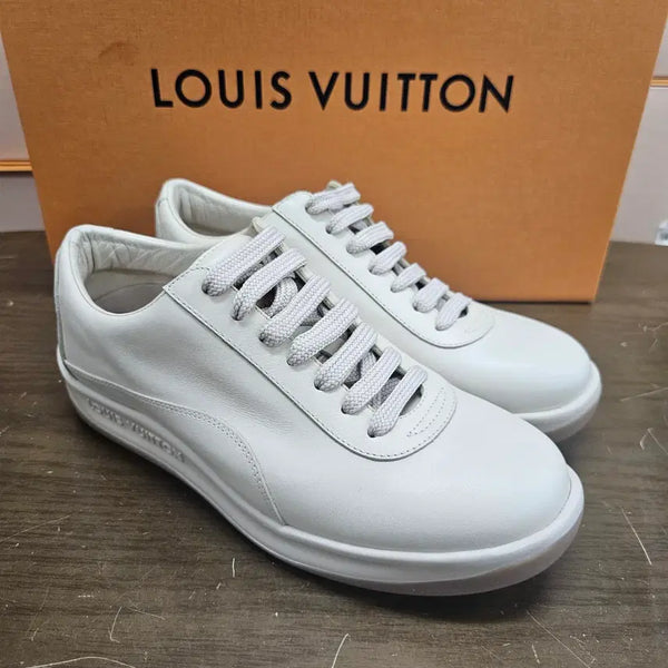 [BUNJANG] Louis Vuitton LV Platform Sneakers Beige / 36.5(235) 루이비통 LV 플랫폼 스니커즈 베이지