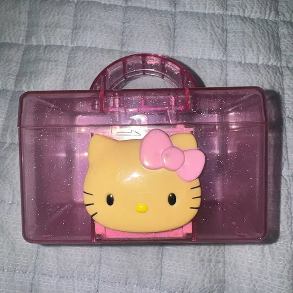 [BUNJANG] Vintage Hello Kitty Happy Meal Storage Box / 고전 헬로키티 해피밀 보관함