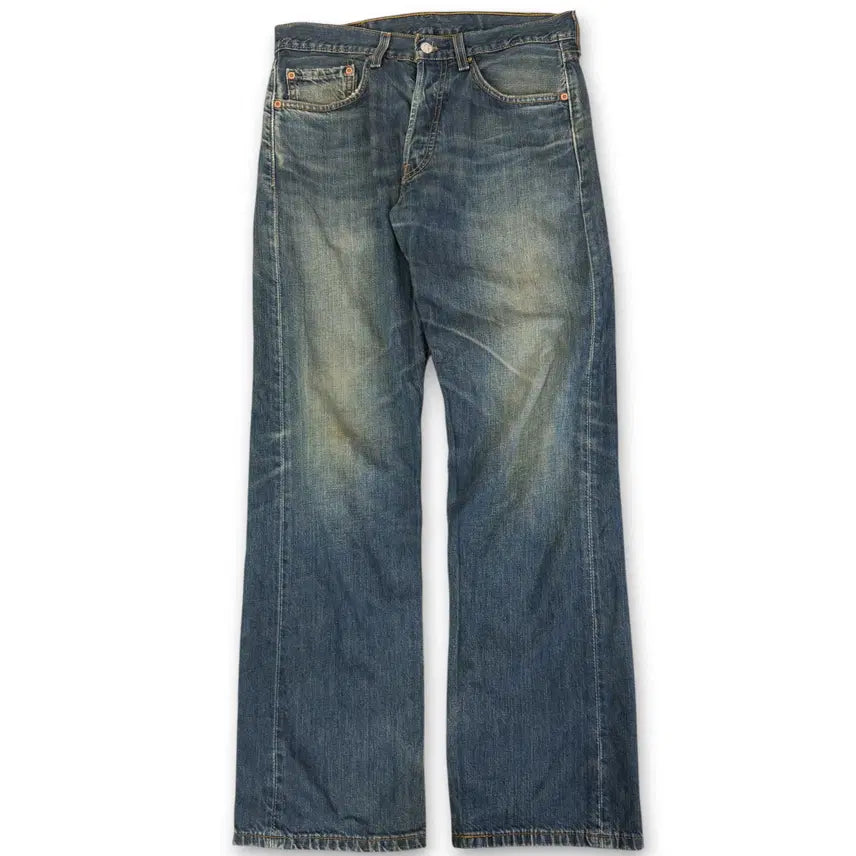 [BUNJANG] Levi's 501 00s Vintage Washed Denim Pants / (31) 리바이스 501 00s 빈티지 워싱 진청 데님팬츠