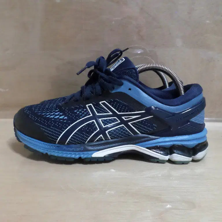 [BUNJANG] Asics Gel-Kayano 26 Blue-Black Running Shoes / 후루룩구제2 250 아식스 젤카야노26 블루블랙 운동화 신발 260721