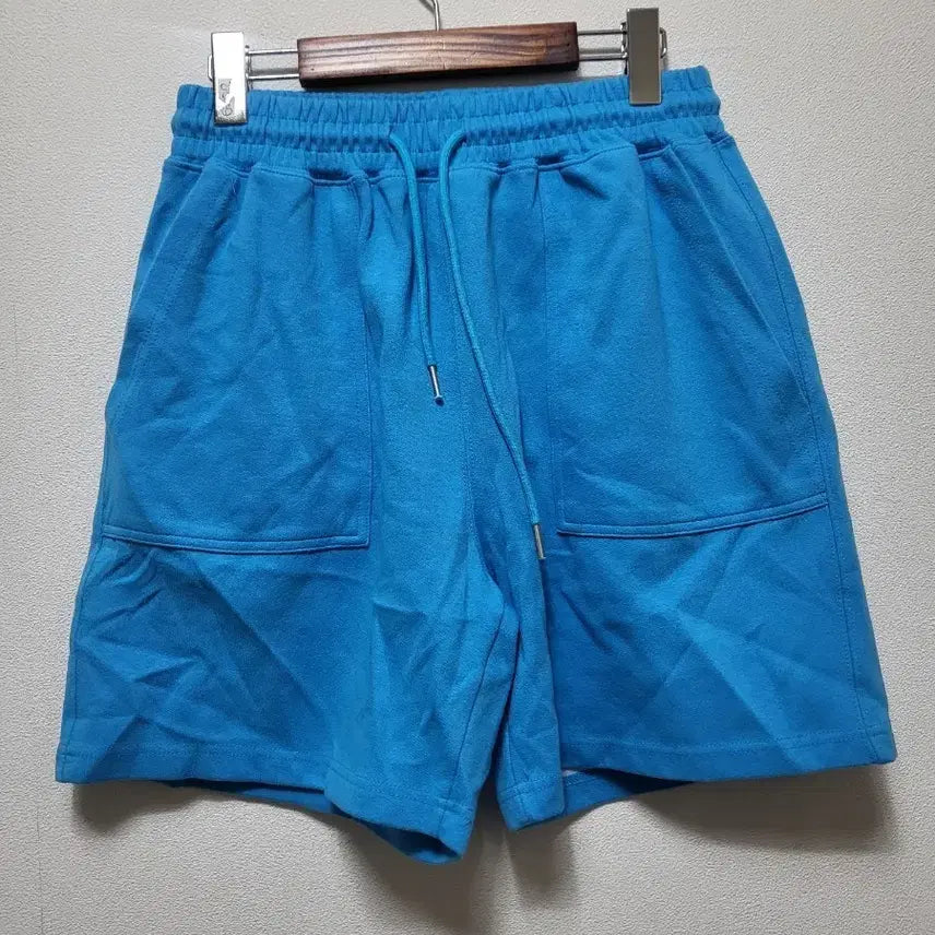 [BUNJANG] LEPEL Blue Cotton Banding Shorts / 72115 LEPEL 블루 코튼 밴딩 반바지