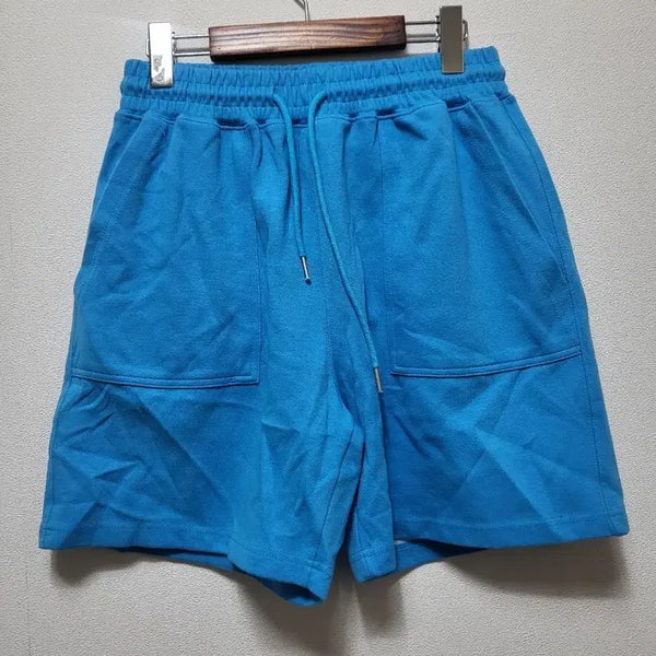 [BUNJANG] LEPEL Blue Cotton Banding Shorts / 72115 LEPEL 블루 코튼 밴딩 반바지