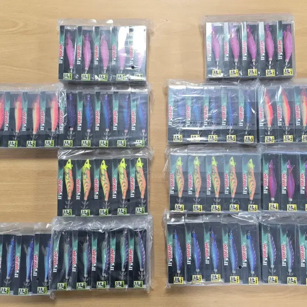 [BUNJANG] Tip Run Eggs Fishing Lures (130 pcs) / 팁런에기 새상품 130개 21만원 팝니다