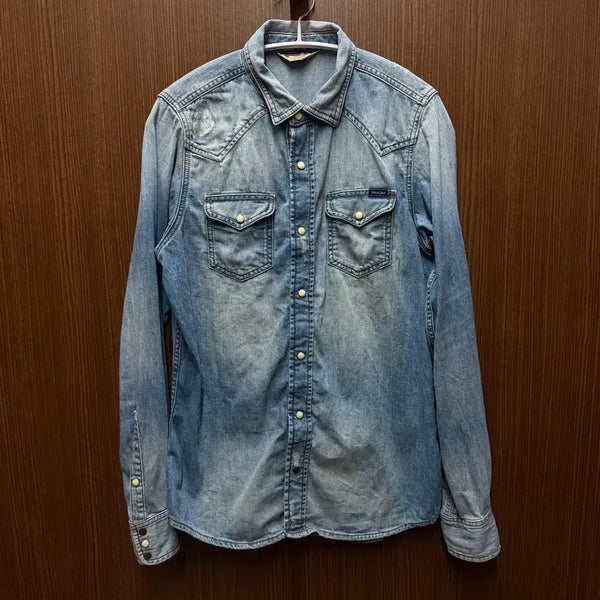 [BUNJANG] Diesel Denim Shirt (Women's) / 디젤 데님 남방 S (여성)