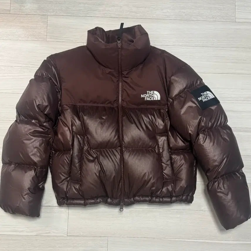 [BUNJANG] The North Face White Label Novelty Nuptse RDS Down Jacket Cocoa Brown / (W) 노스페이스 화이트 라벨 노벨티 눕시 RDS 다운 자켓 코코아 브라운 m