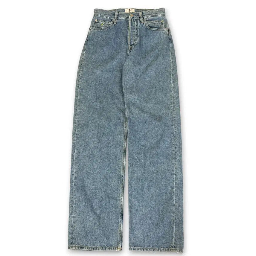 [BUNJANG] Calvin Klein Jeans Button Fly High Rise Loose Fit Denim / (25) 캘빈클라인진스 버튼플라이 하이라이즈루즈핏 데님