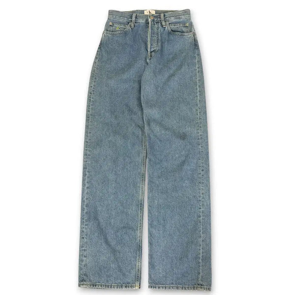 [BUNJANG] Calvin Klein Jeans Button Fly High Rise Loose Fit Denim / (25) 캘빈클라인진스 버튼플라이 하이라이즈루즈핏 데님