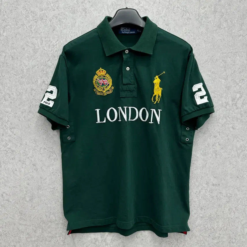 [BUNJANG] Polo Ralph Lauren Men's Big Pony Short Sleeve Polo Shirt (Size 105/XL) / 105 폴로 랄프로렌 치프키프 런던 남자 빅포니 반팔 카라티