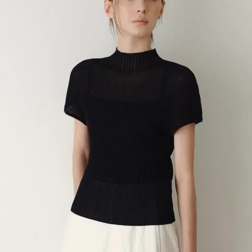[BUNJANG] SIE Rhodi Pleated Dolman Knit Deep Navy / sie 시에 로디 플리츠 돌먼 니트 딥네이비