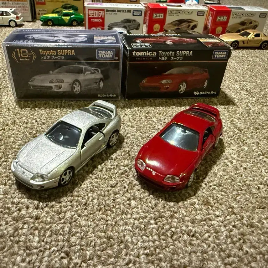 [BUNJANG] Tomica Toyota Supra MK4 2-Car Set / [토미카] 도요타 수프라 mk4 2종 일괄