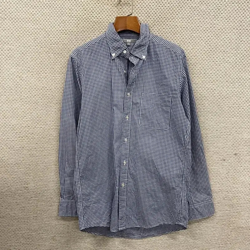 [BUNJANG] Uniqlo Checkered Shirt (M) / 유니클로 체크 셔츠 M D09306