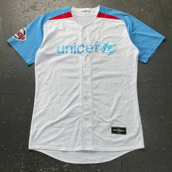[BUNJANG] Lotte Giants UNICEF Professional Baseball Jersey / 105 롯데자이언츠 유니세프 프로페셔널 유니폼