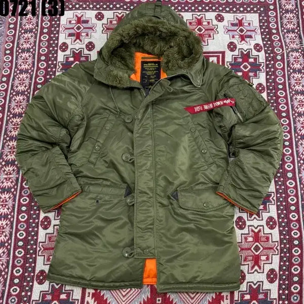 [BUNJANG] Alpha Industries Parka Jacket / 알파인더스트리 야상 파카 자켓