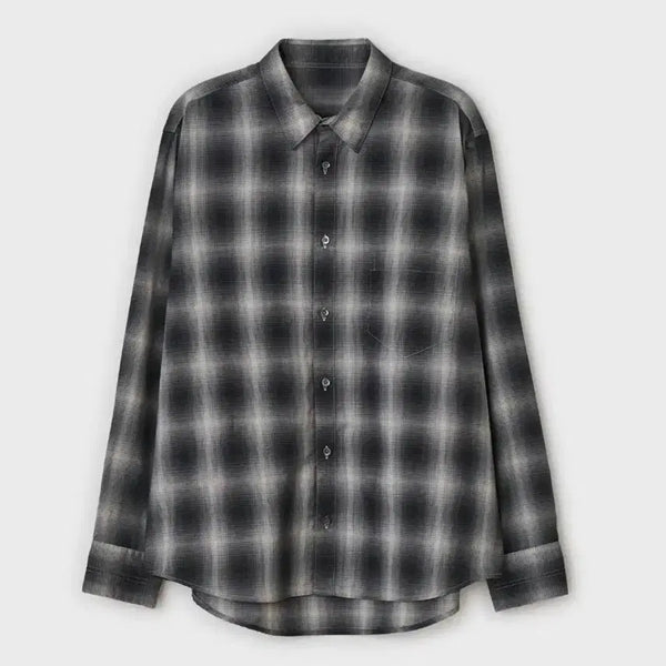 [BUNJANG] Velier Chico Shirt (Multi-Gray) / [m]벨리에 치코셔츠 (멀티그레이)